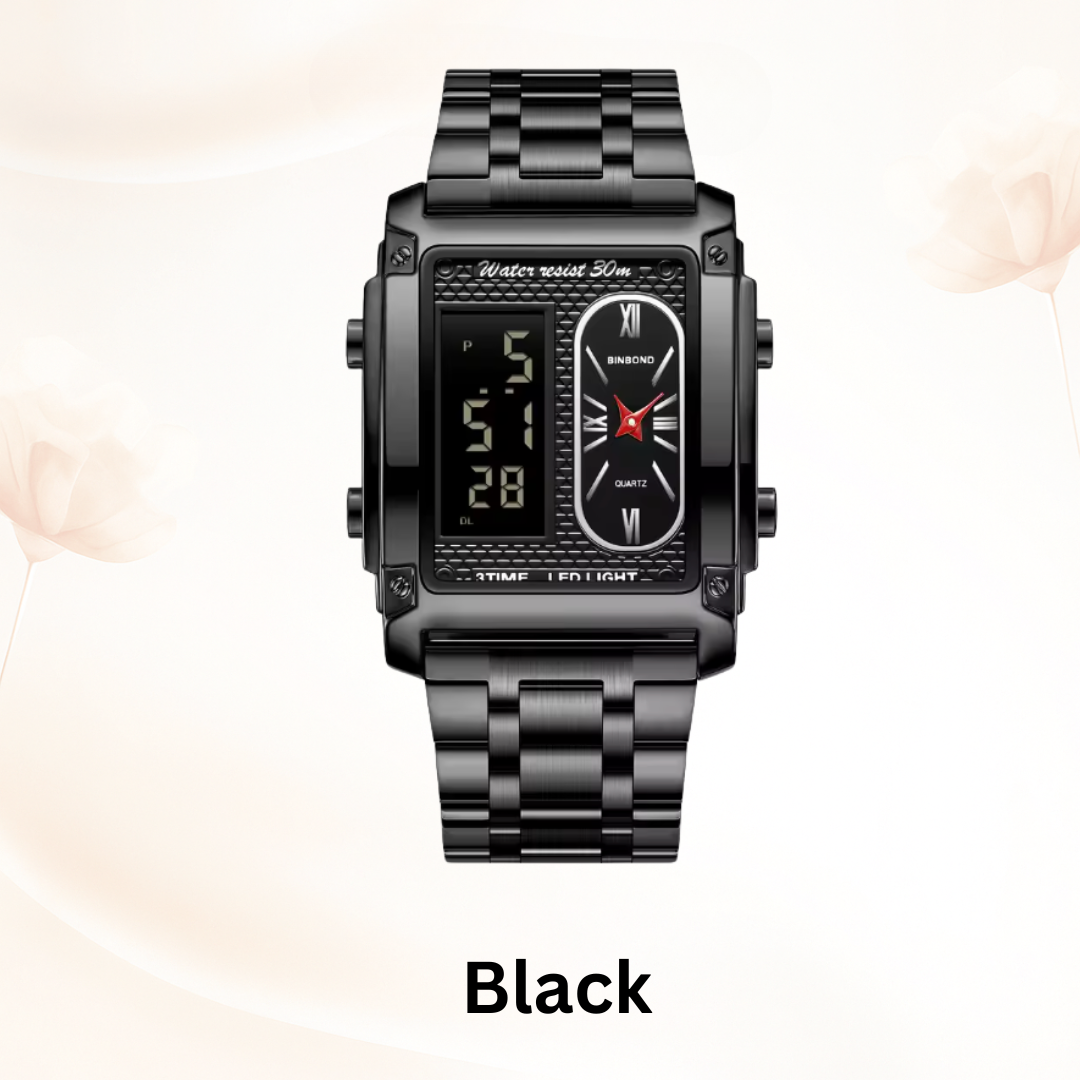 TimeForge X | Luxury Men's Quartz Watch