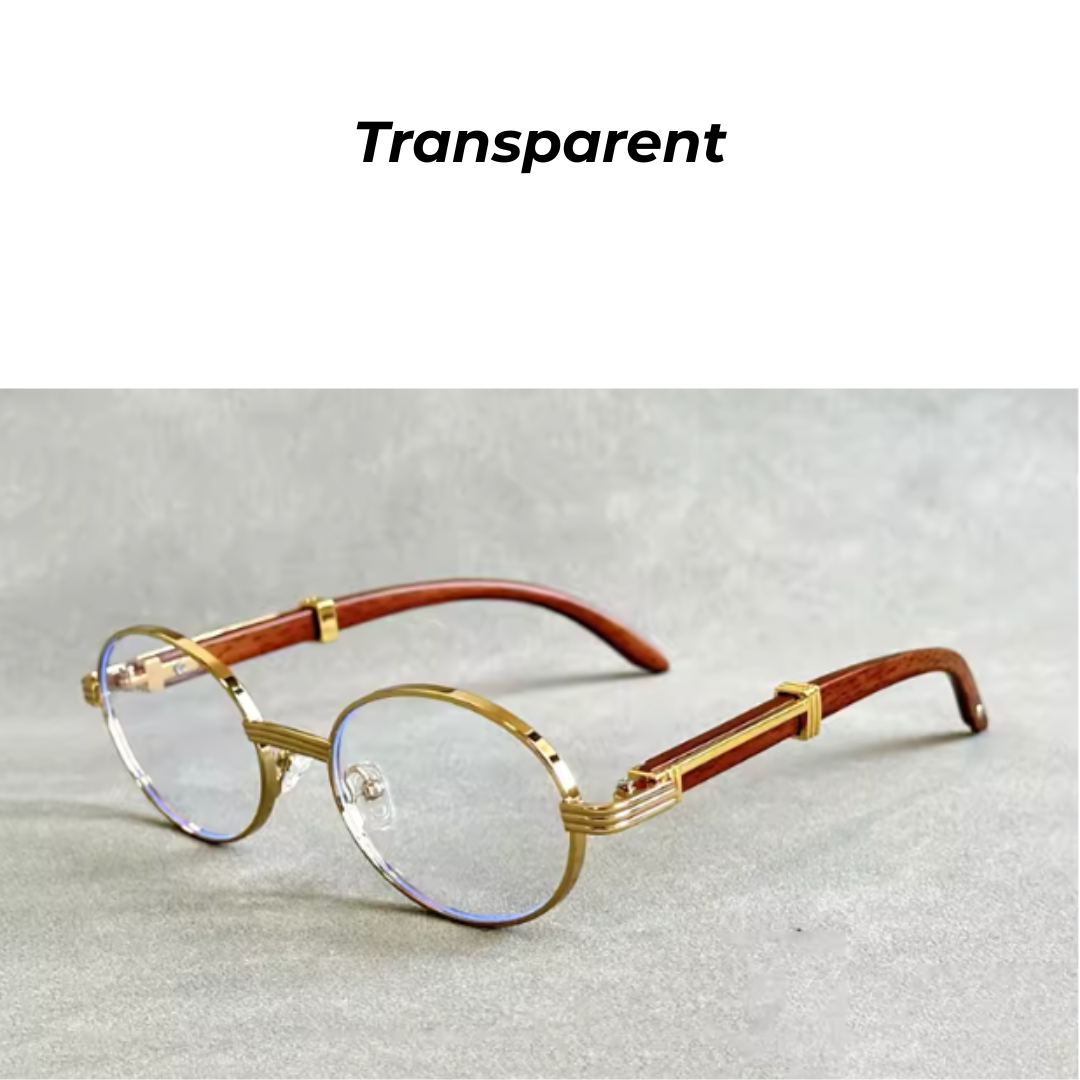 Woodland Aura Ovals - TimberOval Unisex Designer Wooden Sunglasses