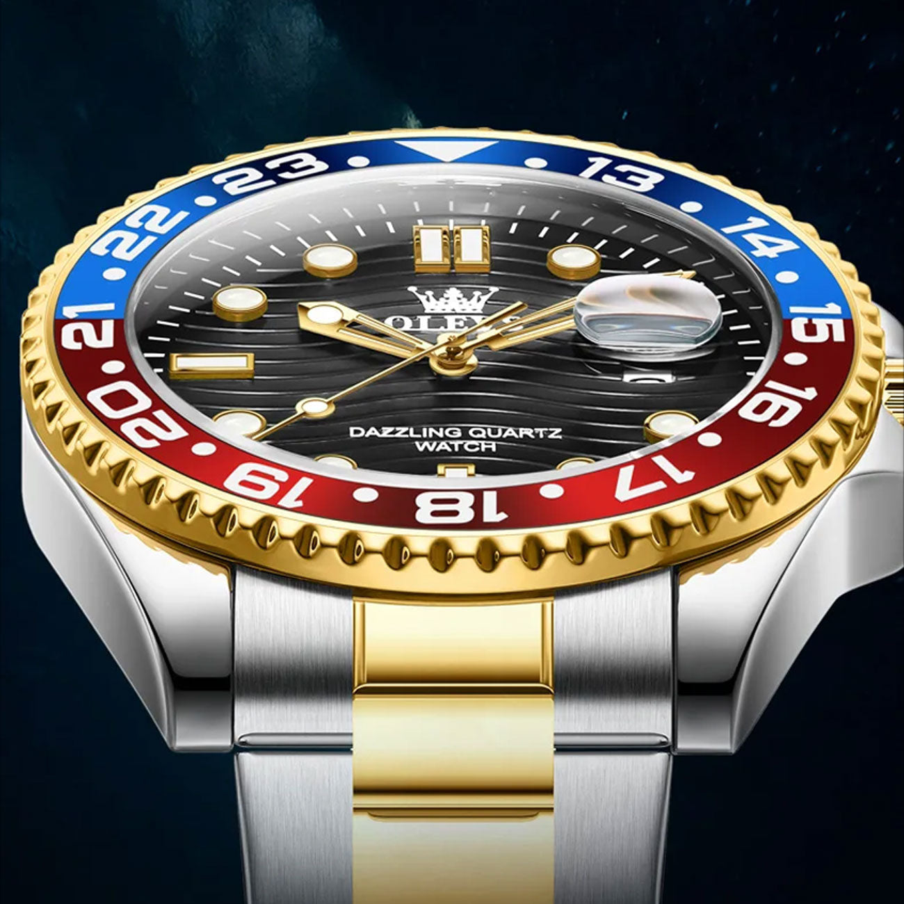 NobleQuartz | Classic Men’s Timepiece
