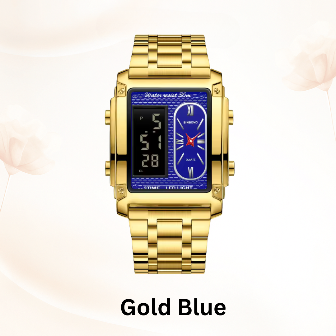 TimeForge X | Luxury Men's Quartz Watch