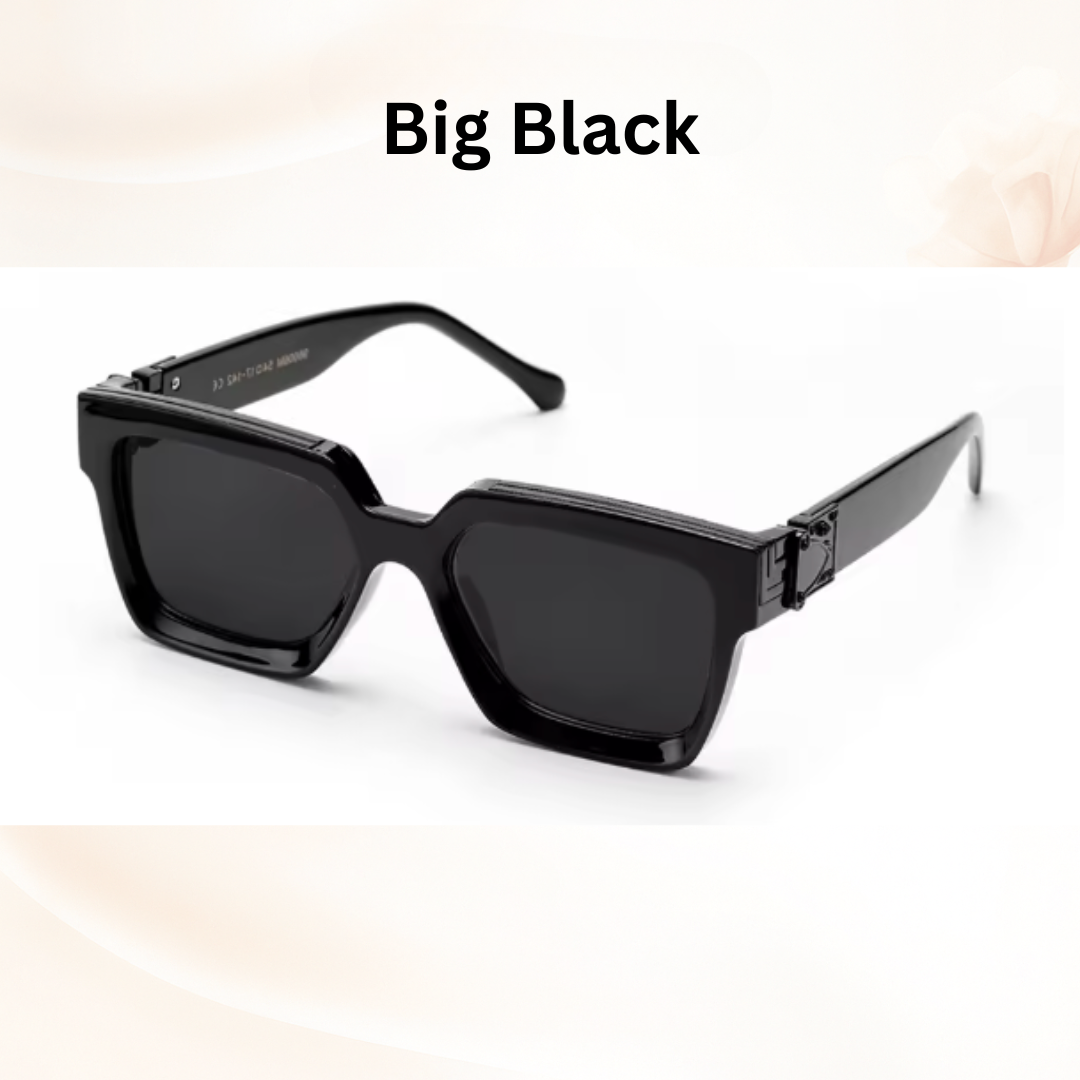 Luxury Millionaire Shades - Retro Square Sunglasses