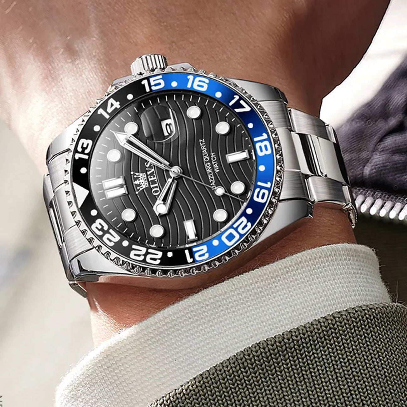 NobleQuartz | Classic Men’s Timepiece
