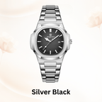 Vertex Executive Chronograph - 2025 Vertex Series Quartz Chronograph Men’s 3ATM Waterproof Stainless-Steel Business Watch