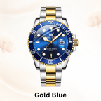 EliteSport - Automatic Date Quartz Men’s Waterproof Chronograph Watch