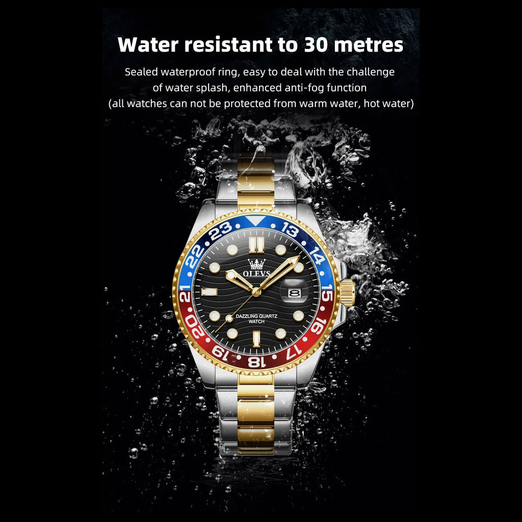 NobleQuartz | Classic Men’s Timepiece