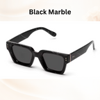 Luxury Millionaire Shades - Retro Square Sunglasses