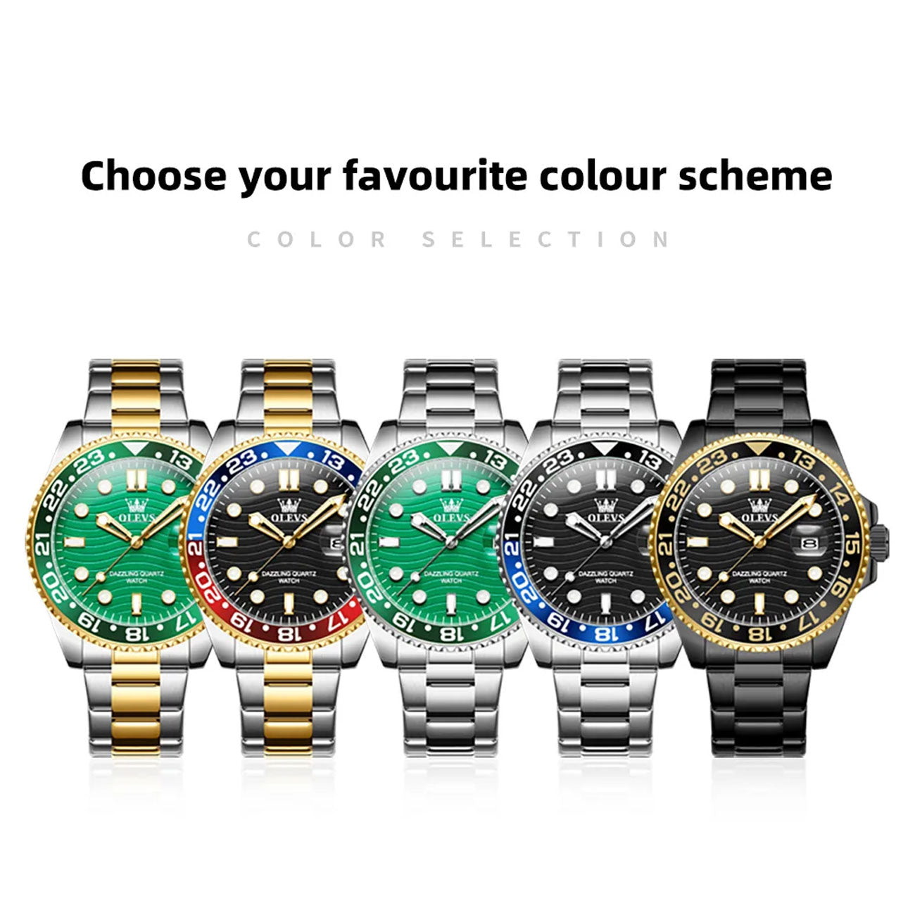 NobleQuartz | Classic Men’s Timepiece
