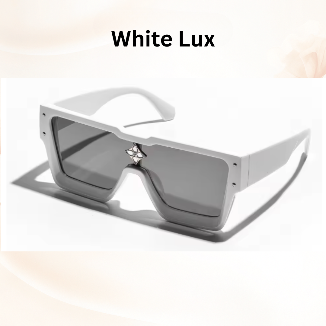 Luxury Millionaire Shades - Retro Square Sunglasses