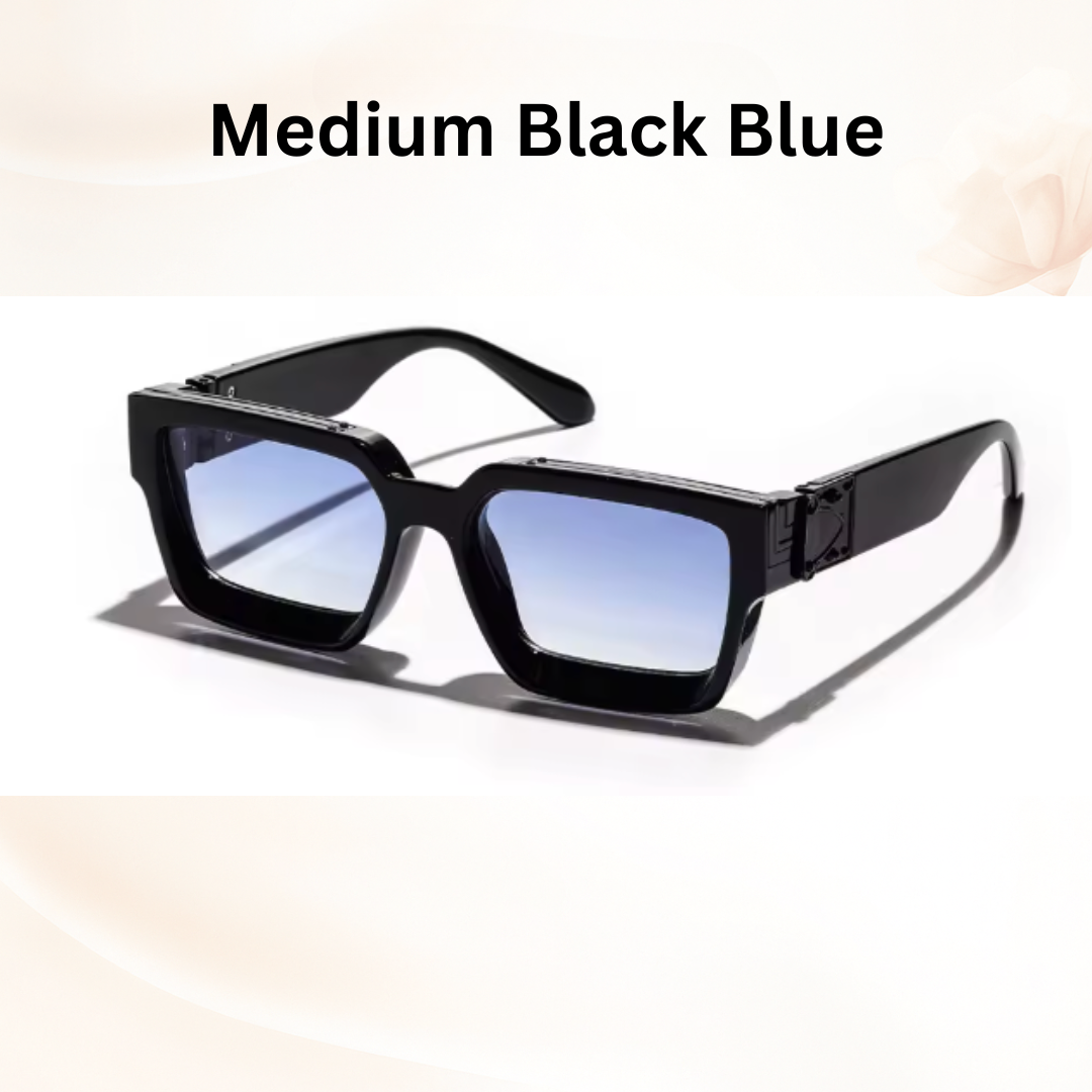 Luxury Millionaire Shades - Retro Square Sunglasses