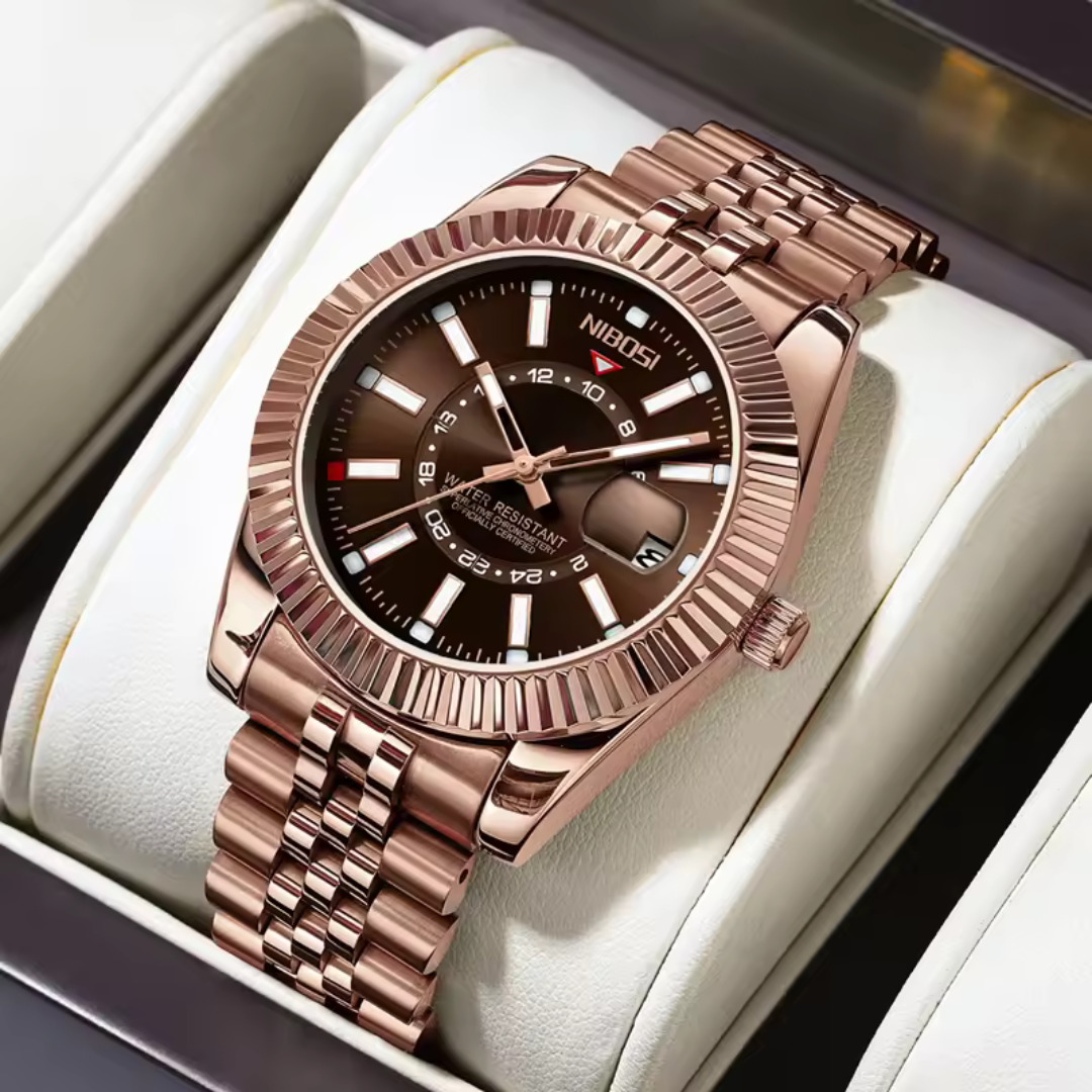 AquaMaster Elite 30ATM – Men’s Luxury Dive Quartz Watch with Date, 300 m Waterproof Sport Timepiece
