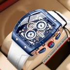 LumiChrono | Precision Square Chronograph