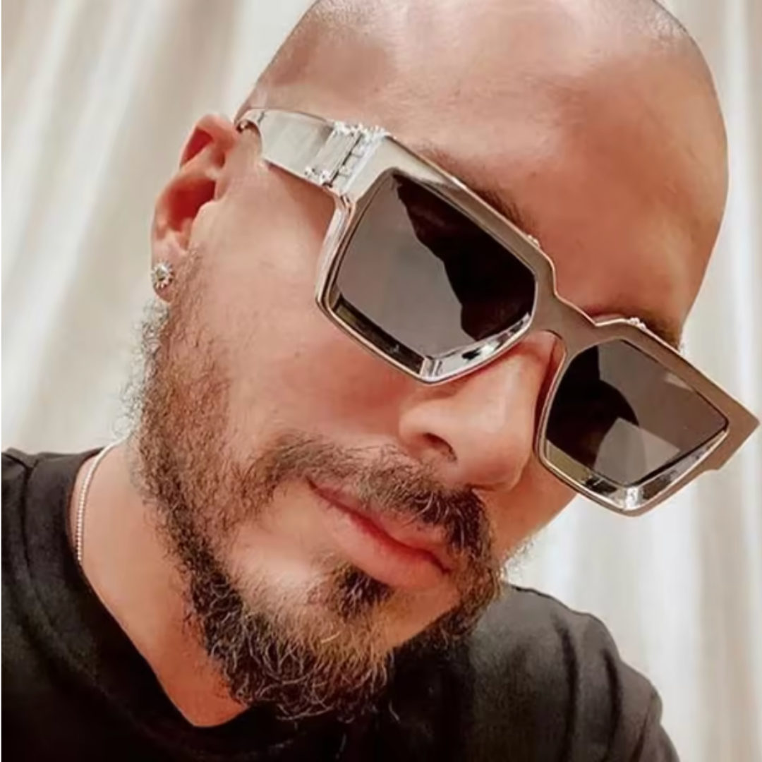 Luxury Millionaire Shades - Retro Square Sunglasses