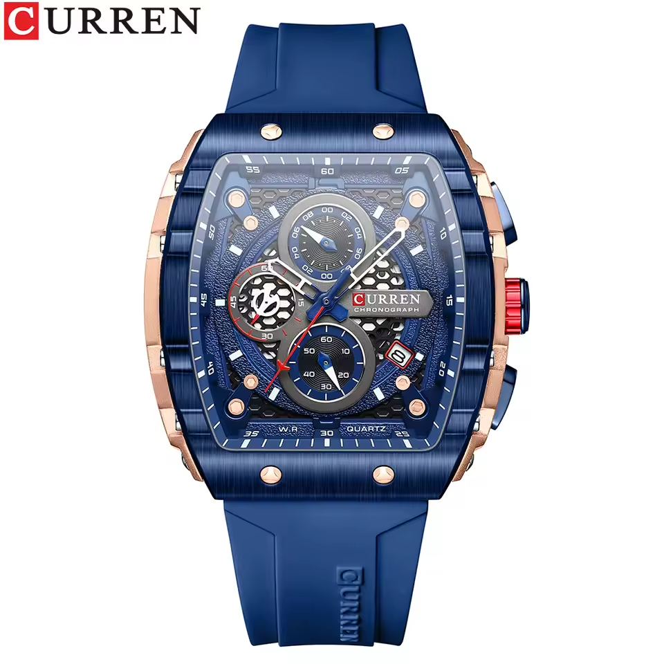 LumiChrono | Precision Square Chronograph