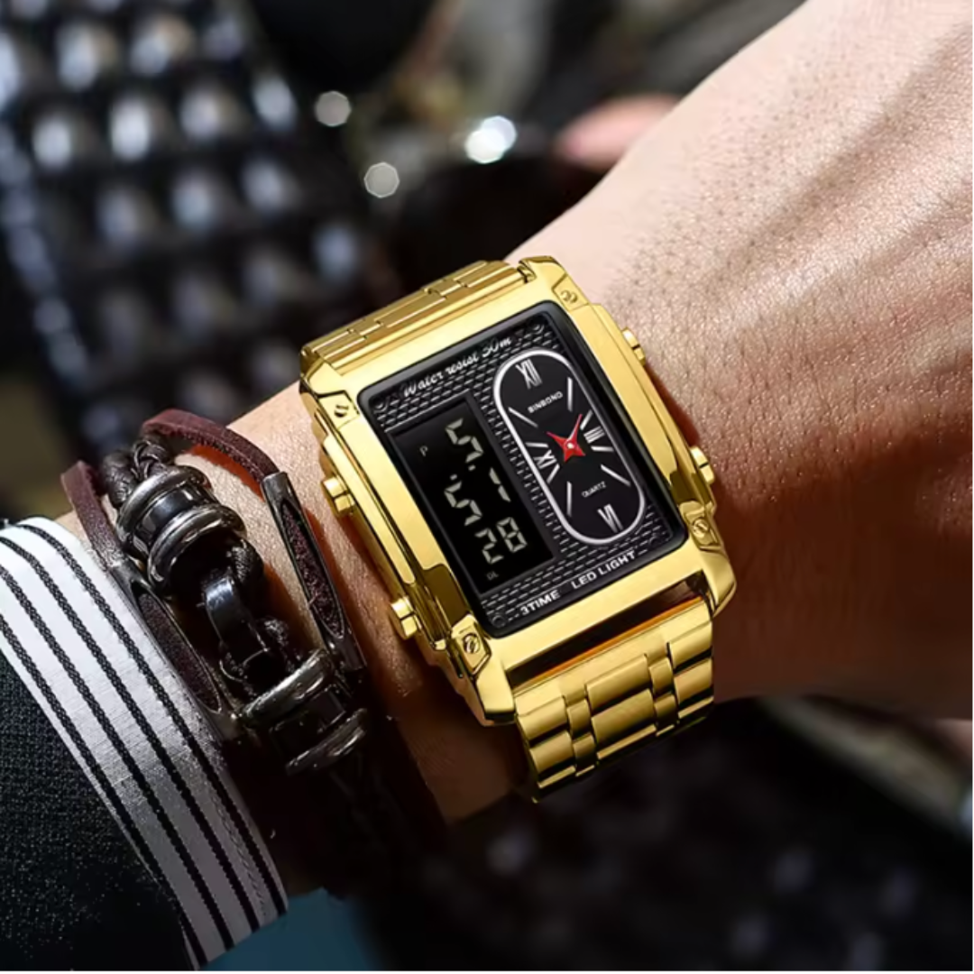 TimeForge X | Luxury Men's Quartz Watch
