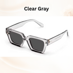 Luxury Millionaire Shades - Retro Square Sunglasses