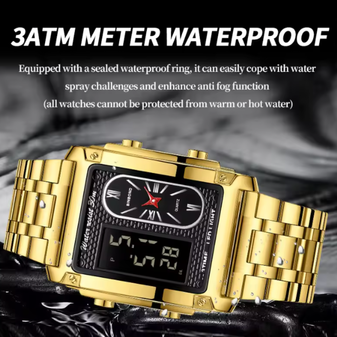 TimeForge X | Luxury Men's Quartz Watch