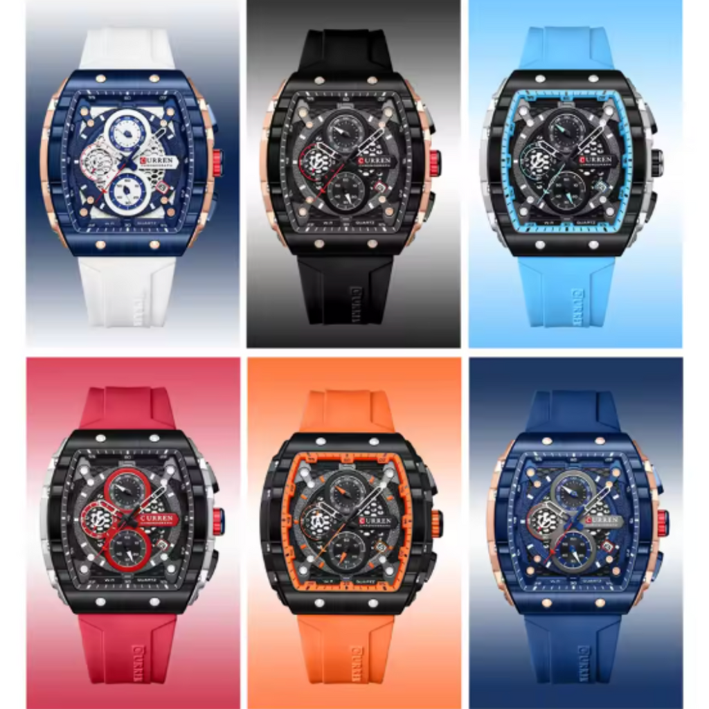 LumiChrono | Precision Square Chronograph