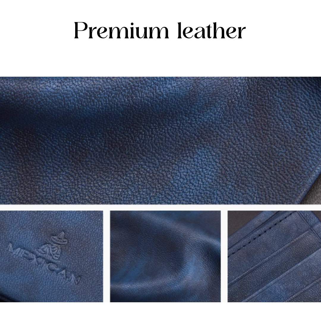 Scarecrow Valiant Series - Men’s Premium Top-Grain Cowhide Leather Wallet – Scarecrow 2025 Signature Edition