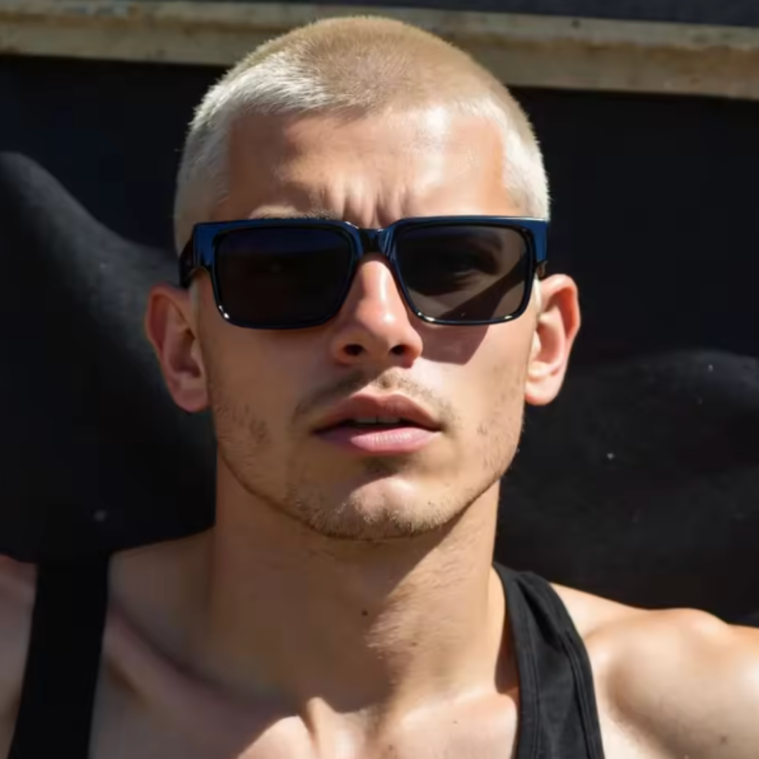 RetroVista Classics - Vintage Luxe Square Unisex Sunglasses