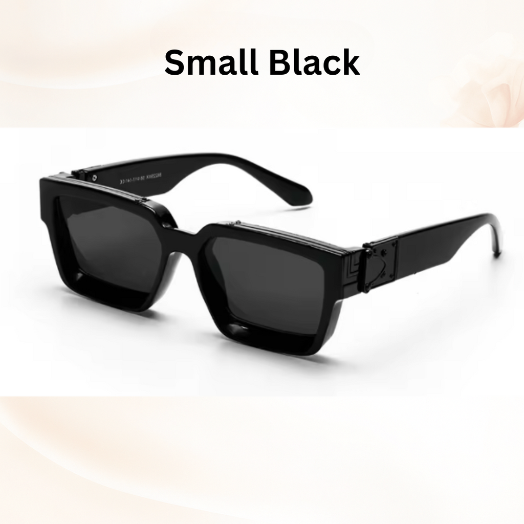 Luxury Millionaire Shades - Retro Square Sunglasses