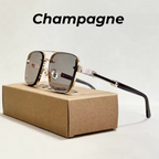 Vintage Royale Squares - Royale Retro Square Men Luxury Fashion Glasses