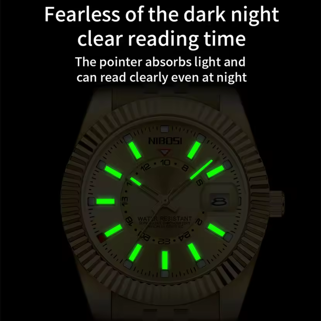 AquaMaster Elite 30ATM – Men’s Luxury Dive Quartz Watch with Date, 300 m Waterproof Sport Timepiece