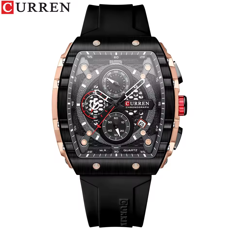 LumiChrono | Precision Square Chronograph