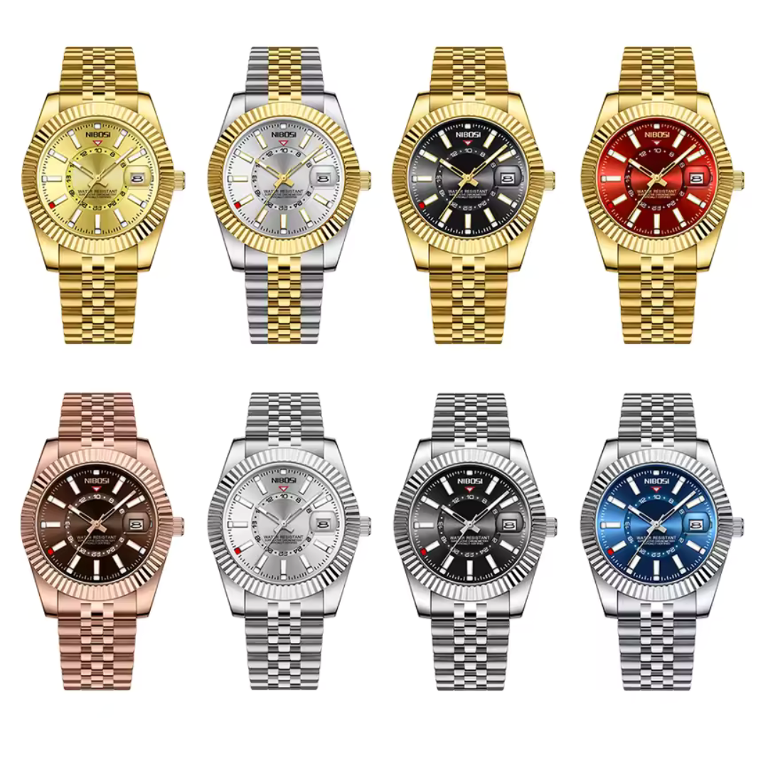 AquaMaster Elite 30ATM – Men’s Luxury Dive Quartz Watch with Date, 300 m Waterproof Sport Timepiece