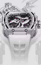 Mark Fairwhale Great Wall Edition – Men's Skeleton Automatic Watch with Architectural Detailing