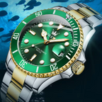 EliteSport - Automatic Date Quartz Men’s Waterproof Chronograph Watch