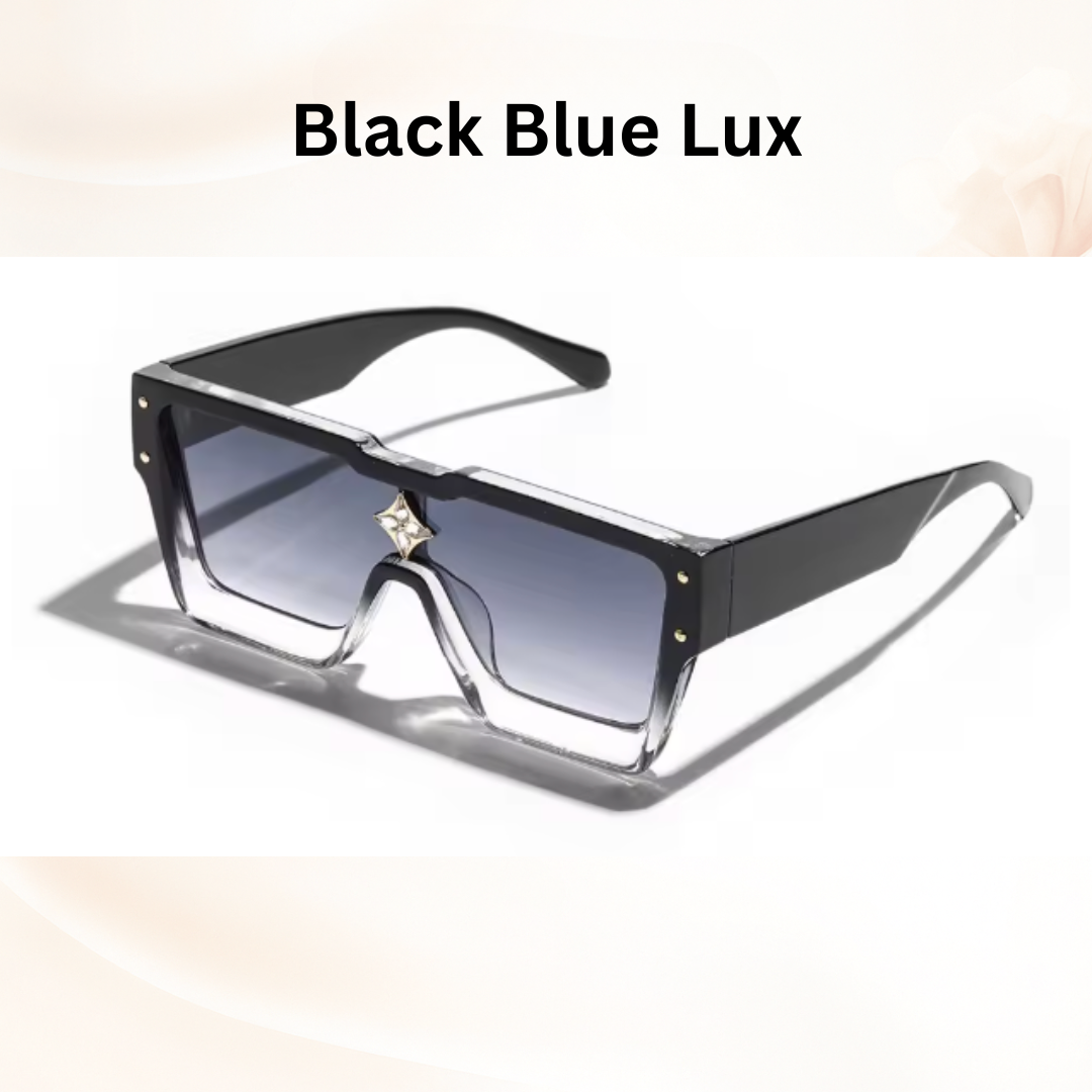 Luxury Millionaire Shades - Retro Square Sunglasses