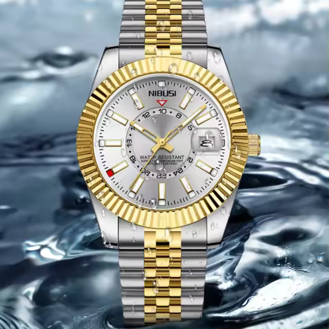 AquaMaster Elite 30ATM – Men’s Luxury Dive Quartz Watch with Date, 300 m Waterproof Sport Timepiece