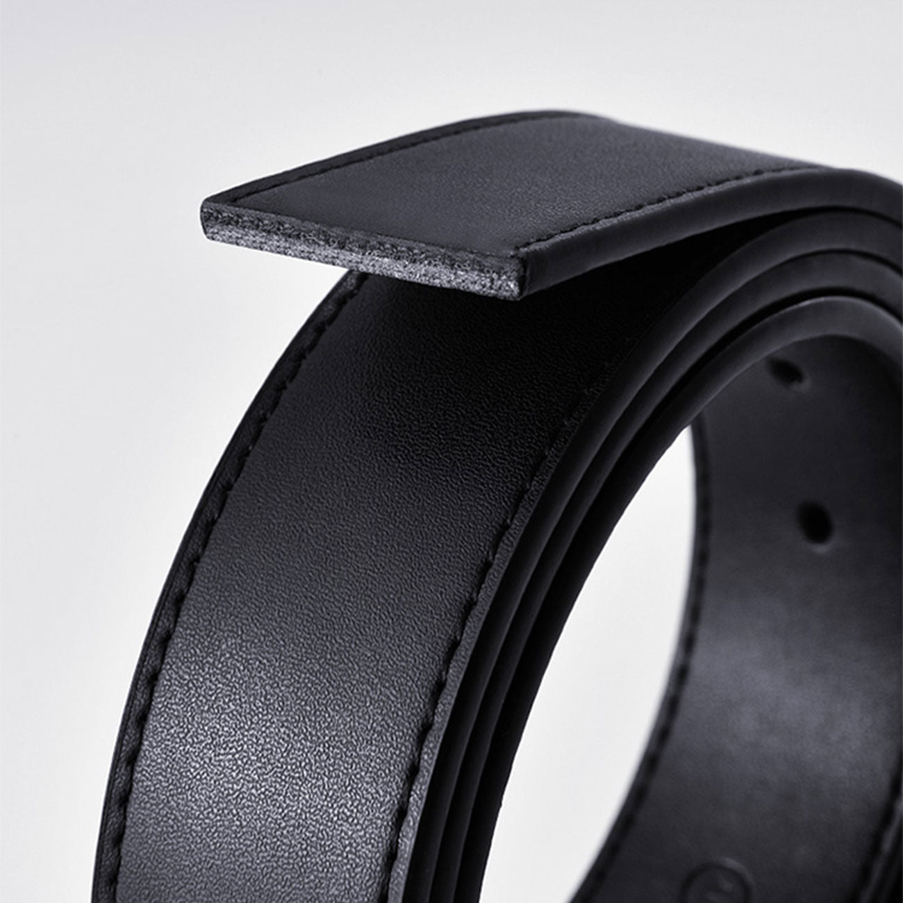 SuitLock Signature - Men’s 2025 Genuine Leather Pin-Buckle Belt – Classic Business Suit
