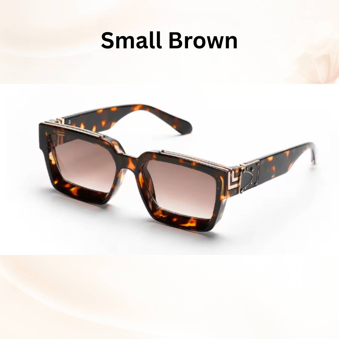 Luxury Millionaire Shades - Retro Square Sunglasses