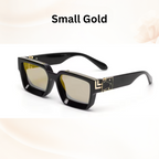 Luxury Millionaire Shades - Retro Square Sunglasses