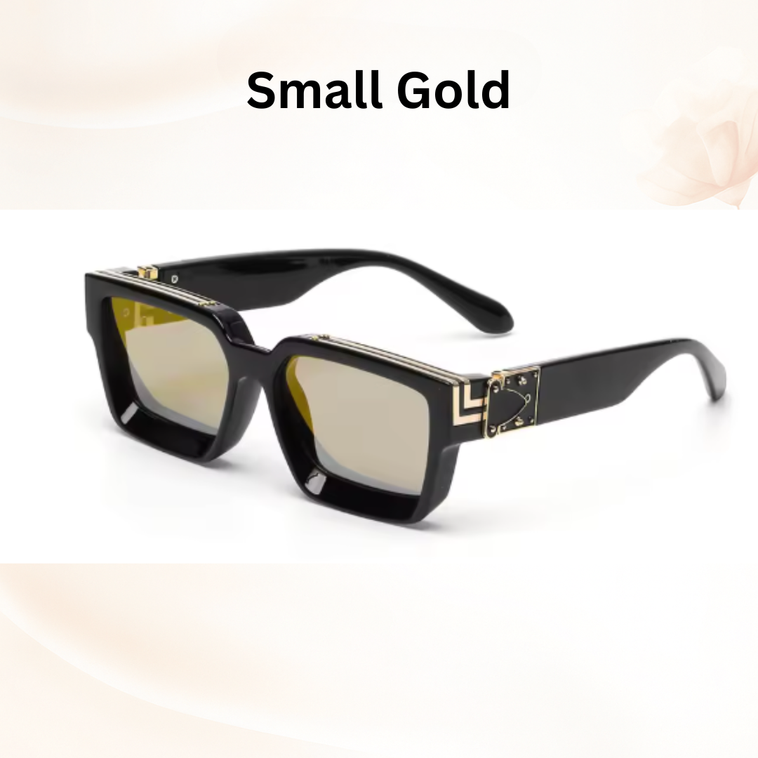 Luxury Millionaire Shades - Retro Square Sunglasses