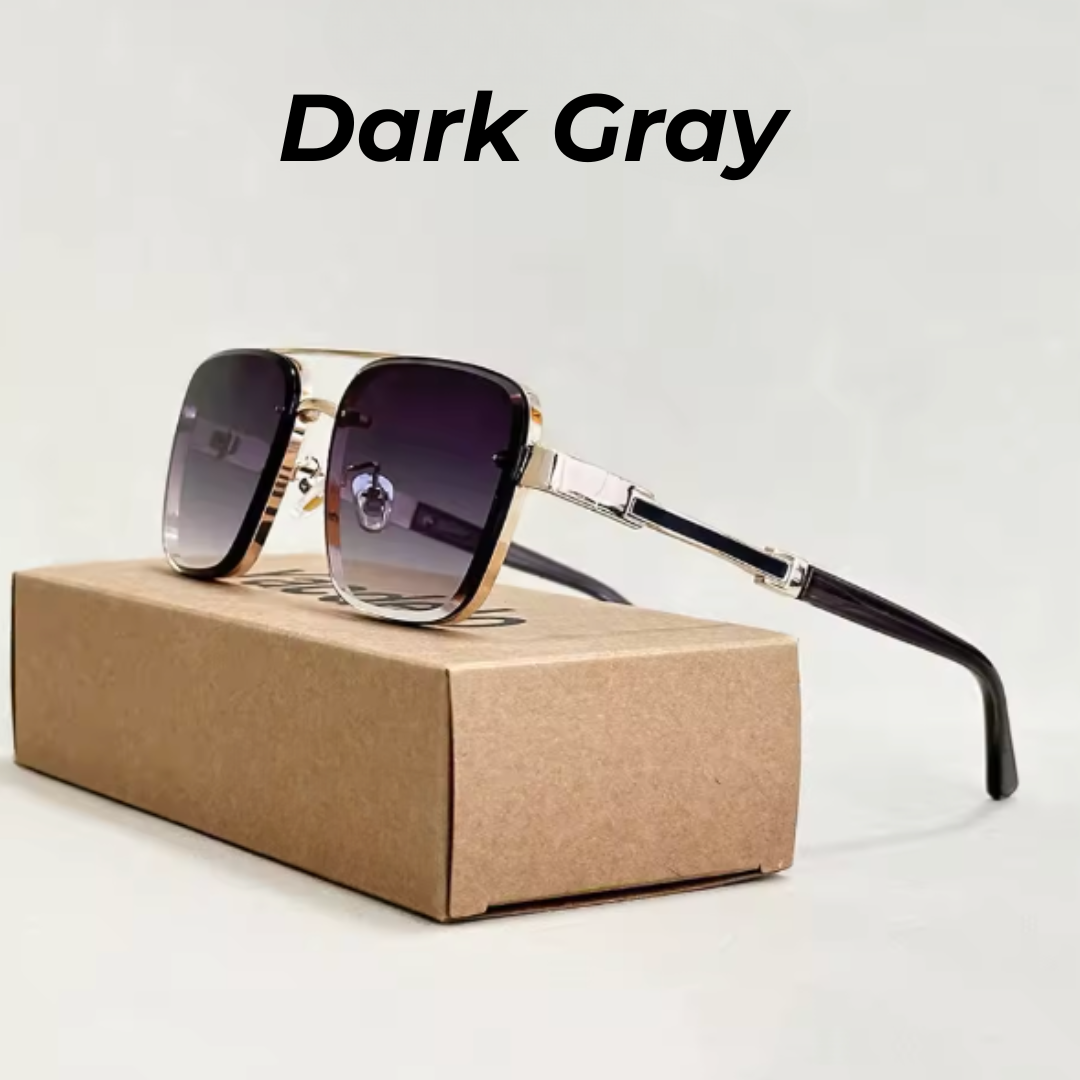 Vintage Royale Squares - Royale Retro Square Men Luxury Fashion Glasses