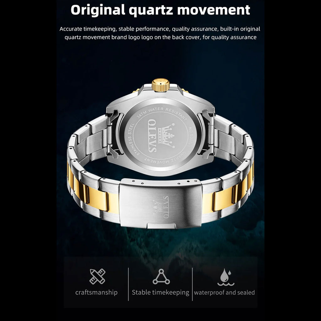 NobleQuartz | Classic Men’s Timepiece