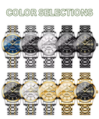 ApexSport Elite Diver - Men’s Luxury 3ATM Waterproof Quartz Date Watch