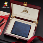 Scarecrow Valiant Series - Men’s Premium Top-Grain Cowhide Leather Wallet – Scarecrow 2025 Signature Edition