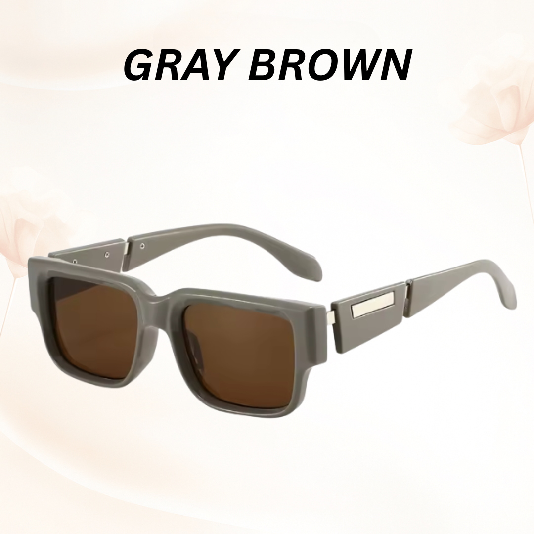 RetroVista Classics - Vintage Luxe Square Unisex Sunglasses