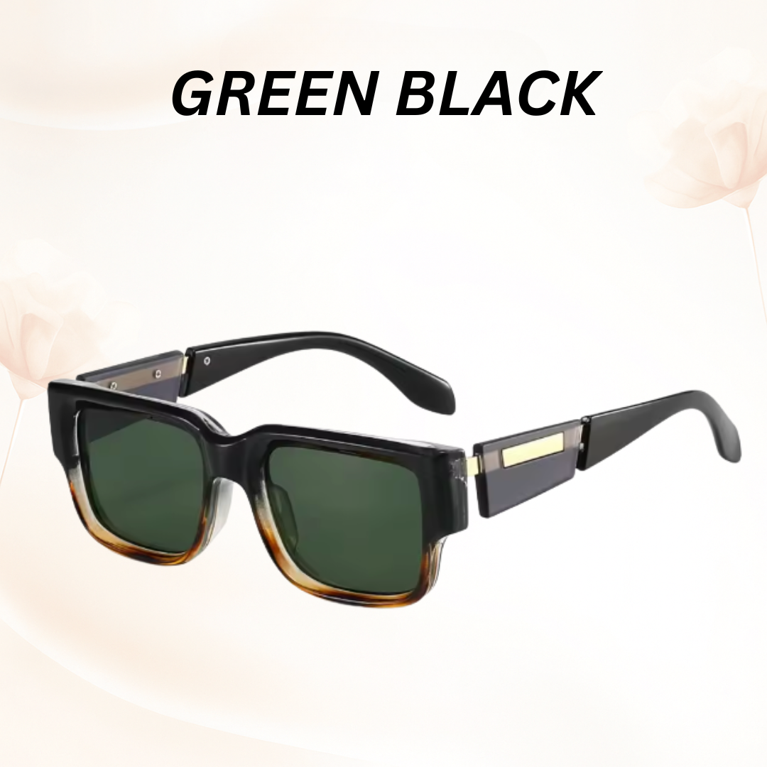 RetroVista Classics - Vintage Luxe Square Unisex Sunglasses