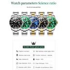 EliteSport - Automatic Date Quartz Men’s Waterproof Chronograph Watch