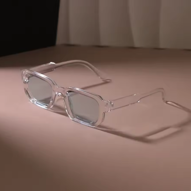 Signature Luxe - Luxora Unisex Rectangle Designer Sunglasses