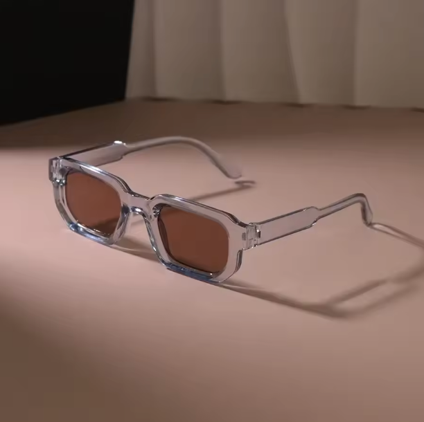 Signature Luxe - Luxora Unisex Rectangle Designer Sunglasses