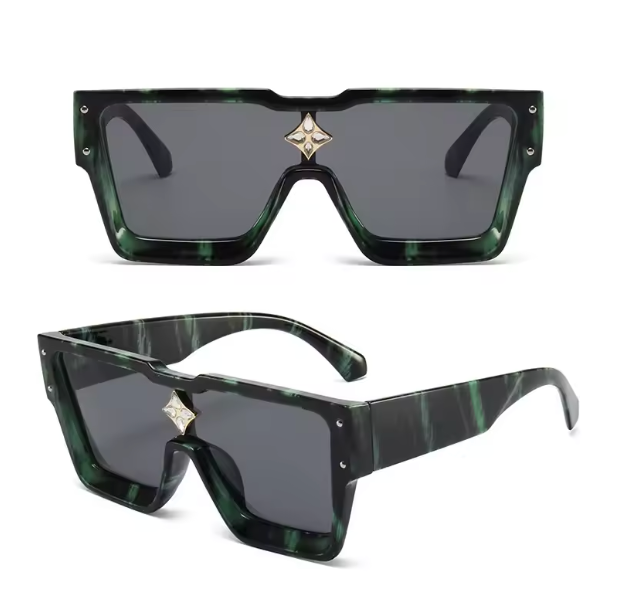 Cyclone Aero Shades - Luxe UV400 Square Aviator Sunglasses