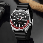 Stars & Stripes Diver - Wristwatch for men - Patriotic theme, Happy Independence Day