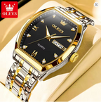Aurelius - Men's Luxury Watch with Stainless Steel Build, Date Display & Chronograph Features