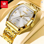 Aurelius - Men's Luxury Watch with Stainless Steel Build, Date Display & Chronograph Features