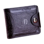 Men's Wallets With 100 US Dollar Pattern